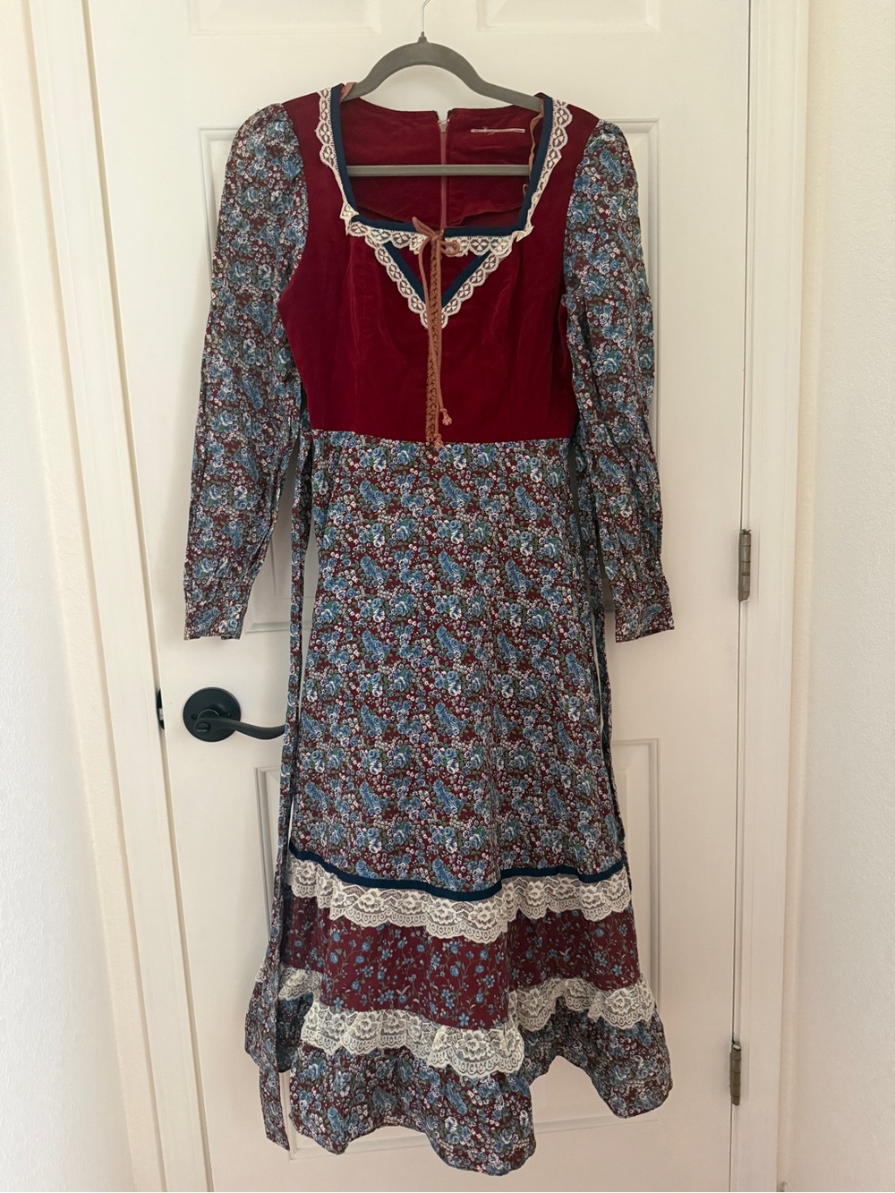 Homespun dress midi